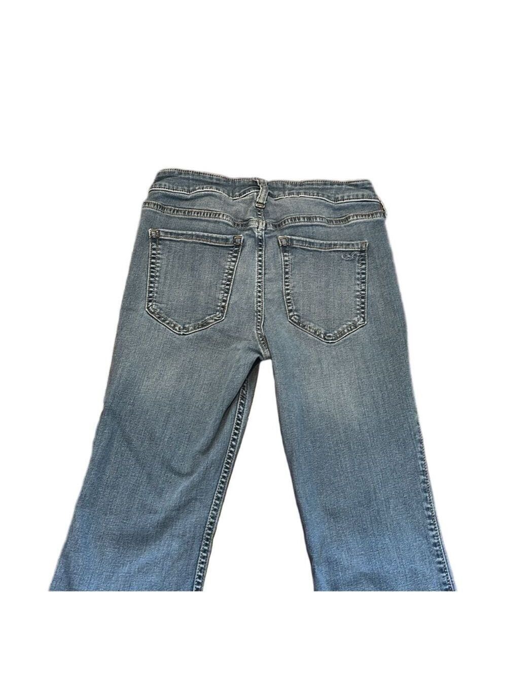 Hollister Light Mid-Rise Boot Jeans 4S - Picture 6 of 7